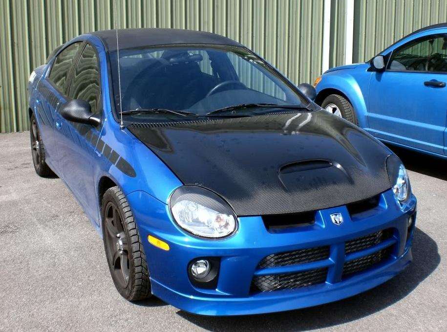 2003-2005 Dodge Neon SRT-4 | Headlight Eyelid PreCut Vinyl Overlays
