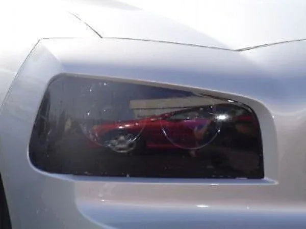 2006-2010 Dodge Charger | Headlight PreCut Tint Overlays