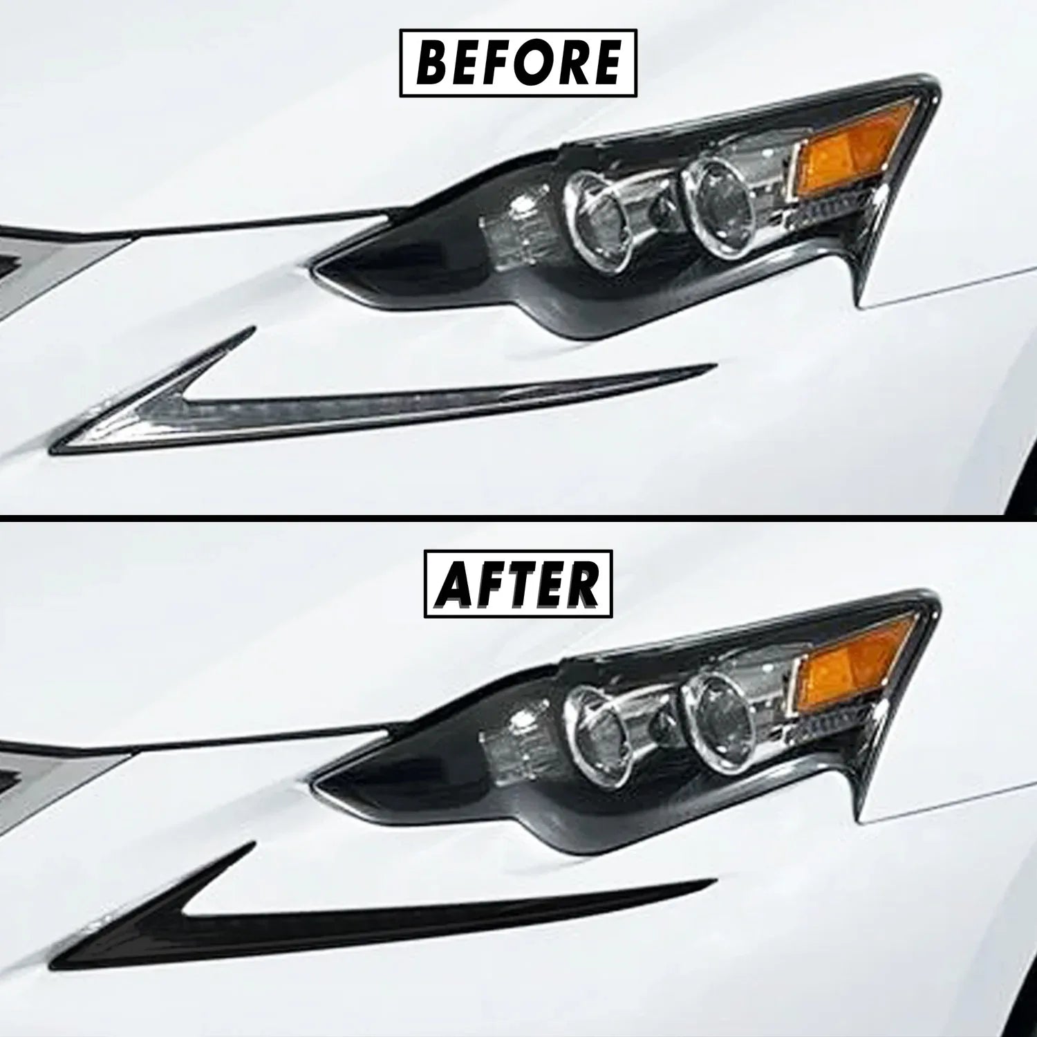 2014-2016 Lexus IS | DRL Turn Signal PreCut Tint Overlays