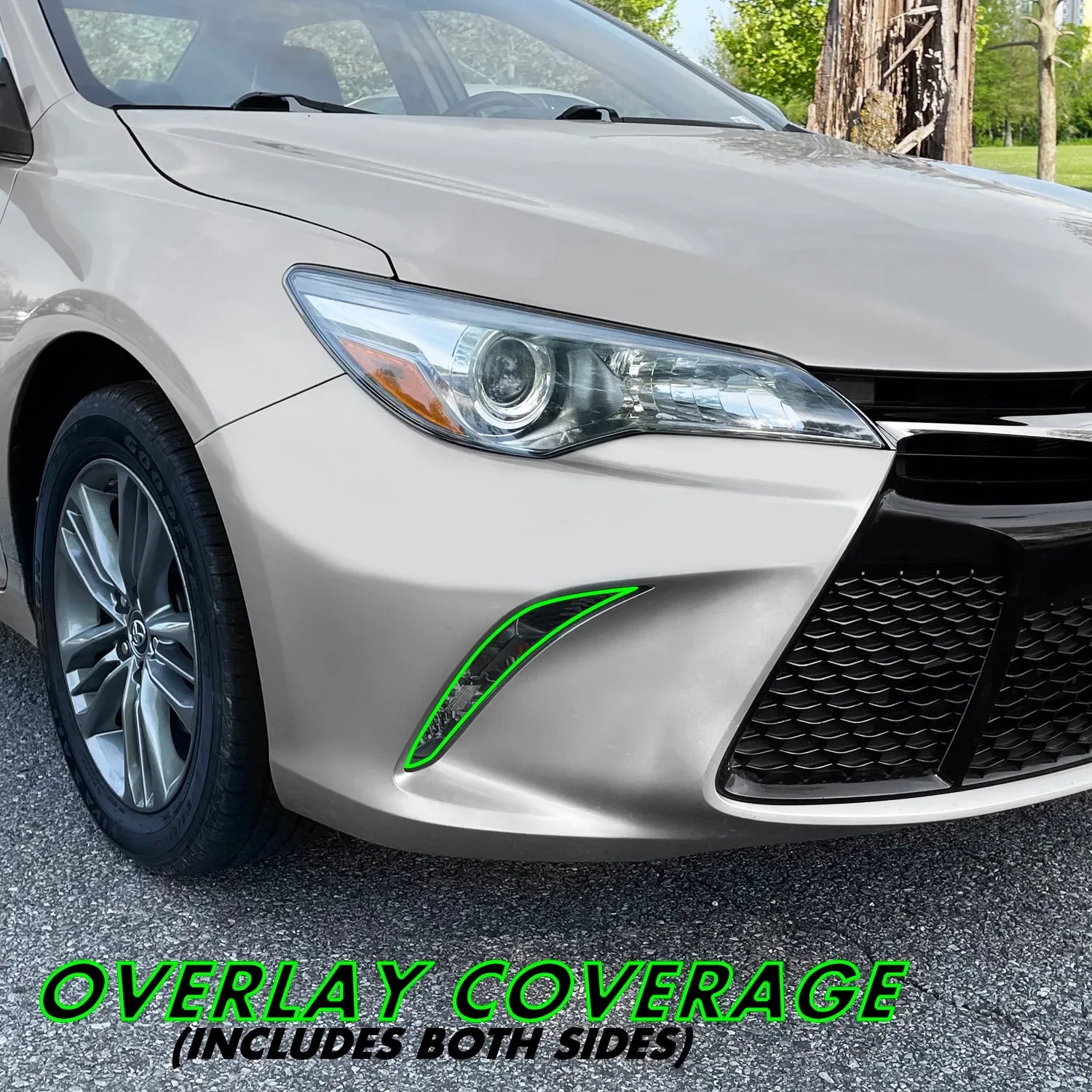 2015-2017 Toyota Camry | DRL Turn Signal PreCut Tint Overlays