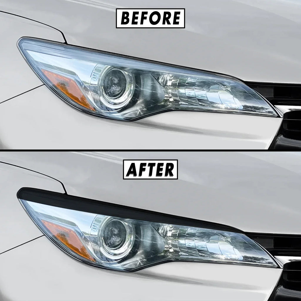 2015-2017 Toyota Camry | Headlight Eyelid PreCut Vinyl Overlays