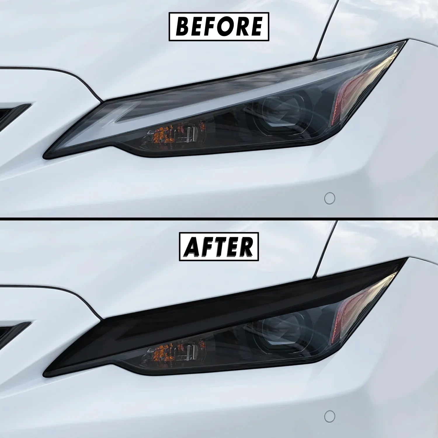 2021-2026 Lexus IS | Headlight Eyelid PreCut Vinyl Overlays