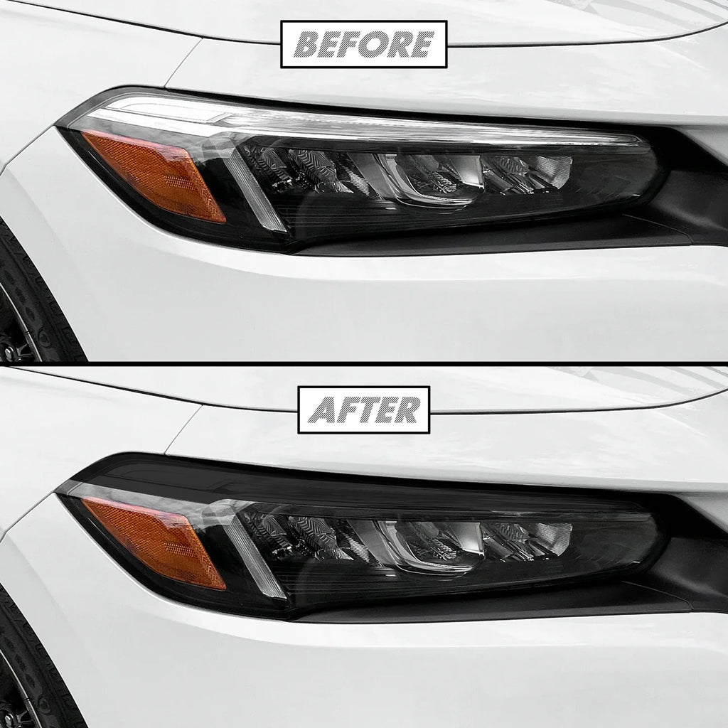2022-2026 Honda Civic | Headlight Eyelid PreCut Vinyl Overlays