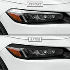 2022-2026 Honda Civic | Headlight Eyelid PreCut Vinyl Overlays