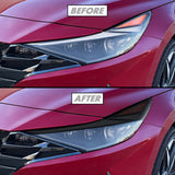 2021-2023 Hyundai Elantra | Headlight Eyelid PreCut Vinyl Overlays