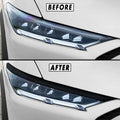 2021-2024 Ford Mustang Mach-E | Headlight Eyelid PreCut Vinyl Overlays