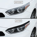 2019-2021 Kia Forte | Headlight Eyelid PreCut Vinyl Overlays