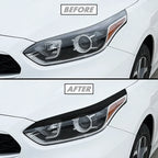 2019-2021 Kia Forte | Headlight Eyelid PreCut Vinyl Overlays