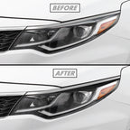 2016-2020 Kia Optima | Headlight Eyelid PreCut Vinyl Overlays