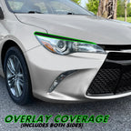 2015-2017 Toyota Camry | Headlight Eyelid PreCut Vinyl Overlays