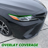 2018-2022 Toyota Camry | Headlight Eyelid PreCut Vinyl Overlays
