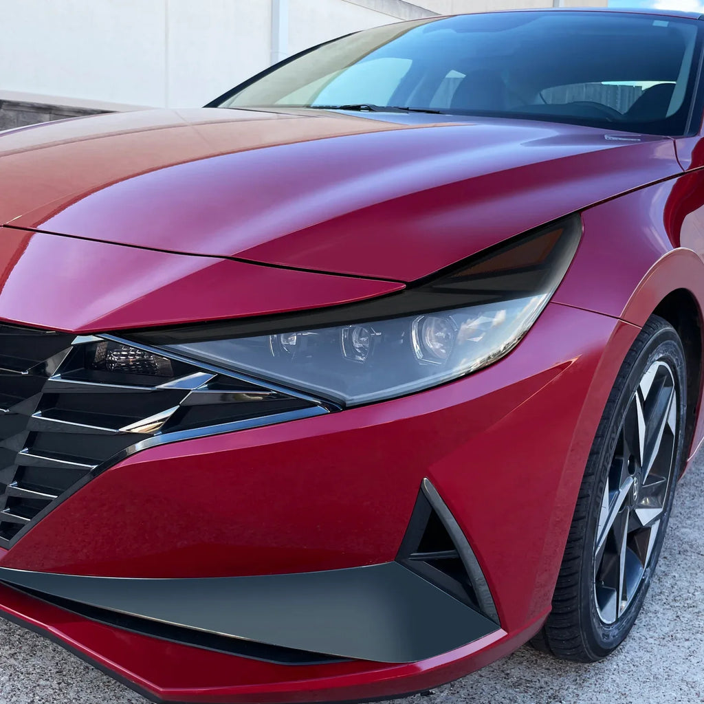 2021-2023 Hyundai Elantra | Headlight Eyelid PreCut Vinyl Overlays