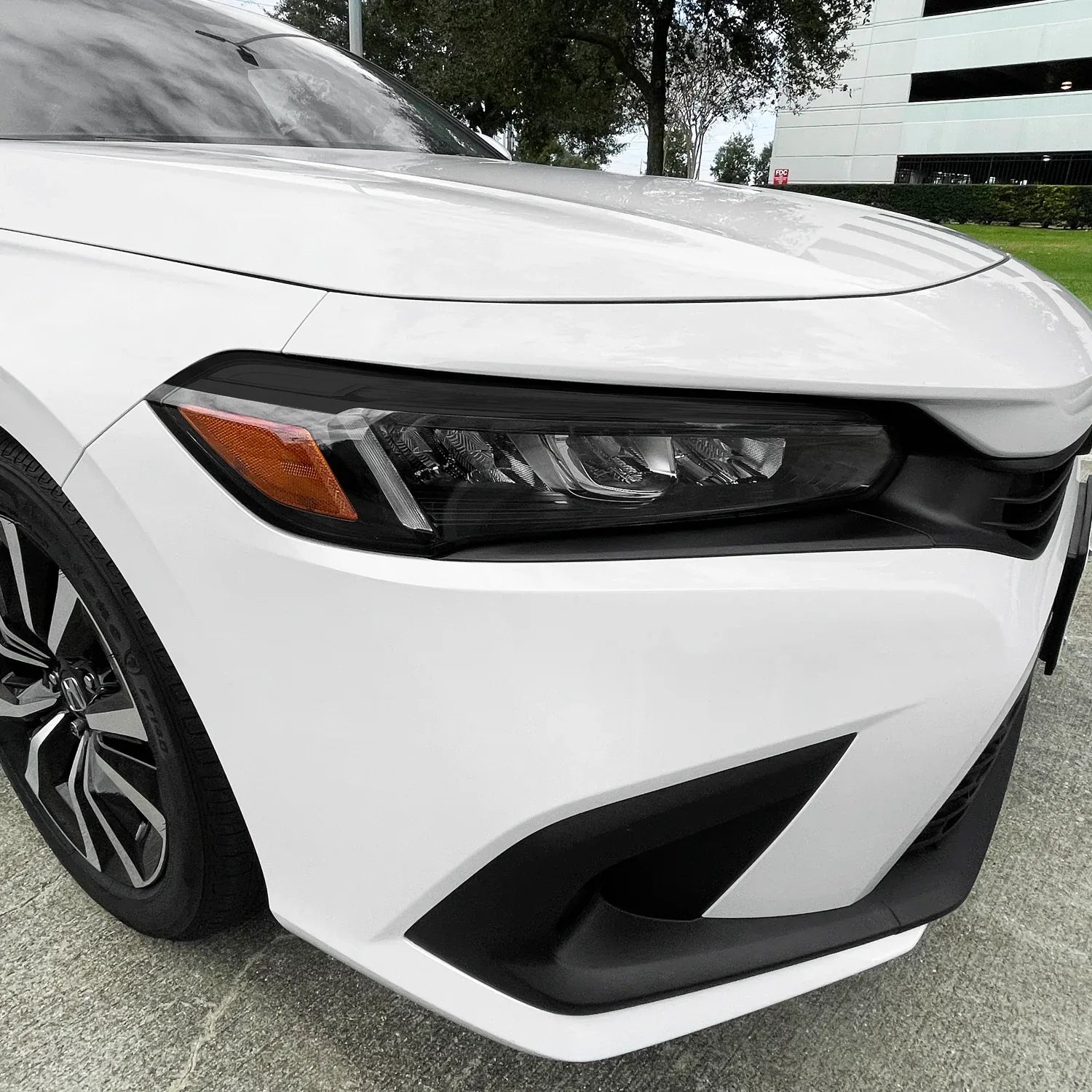 2022-2026 Honda Civic | Headlight Eyelid PreCut Vinyl Overlays
