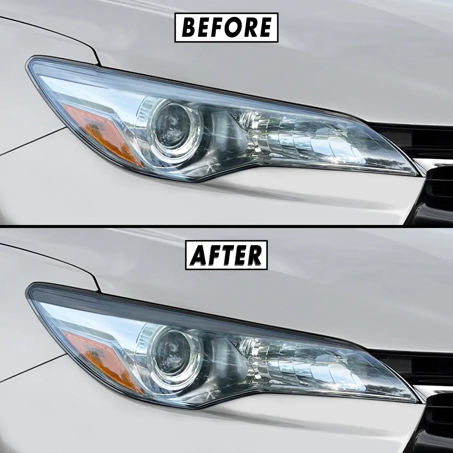2015-2017 Toyota Camry | Headlight Eyelid PreCut Vinyl Overlays