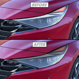 2021-2023 Hyundai Elantra | Headlight Eyelid PreCut Vinyl Overlays