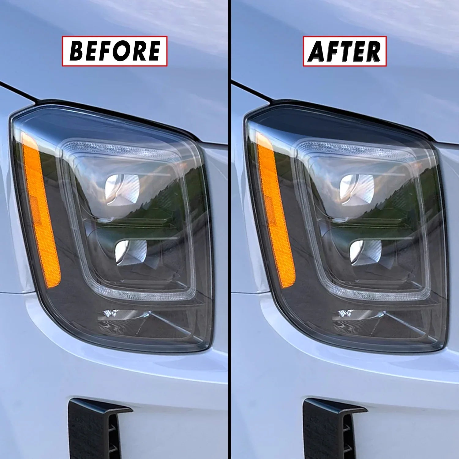 2020-2022 Kia Telluride | Headlight Eyelid PreCut Vinyl Overlays