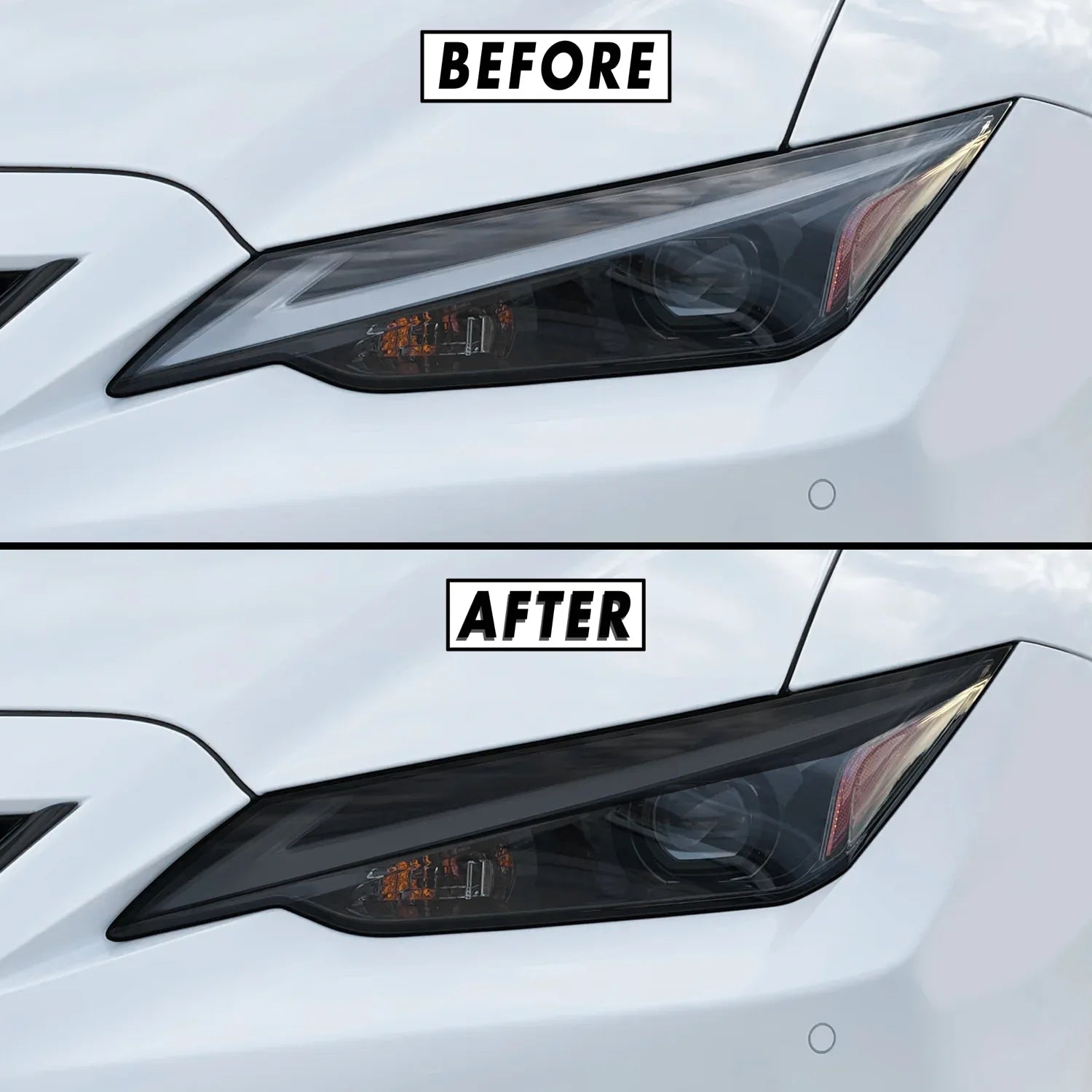 2021-2026 Lexus IS | Headlight Eyelid PreCut Vinyl Overlays