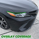 2018-2022 Toyota Camry | Headlight Eyelid PreCut Vinyl Overlays