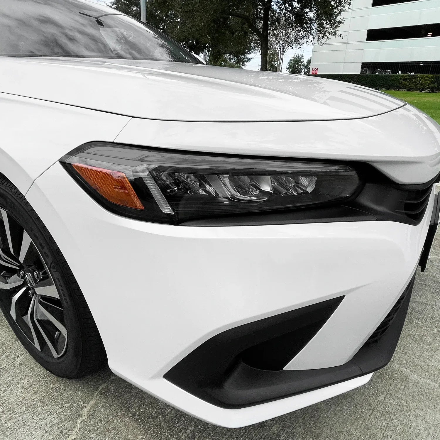 2022-2026 Honda Civic | Headlight Eyelid PreCut Vinyl Overlays