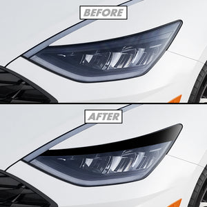2020-2023 Hyundai Sonata | Headlight Eyelid PreCut Vinyl Overlays