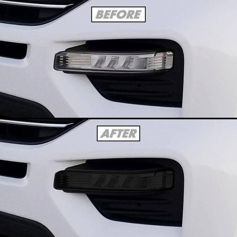 2020-2023 Ford Explorer | Fog Light PreCut Tint Overlays