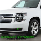 2015-2020 Chevrolet Suburban | Fog Light PreCut Tint Overlays