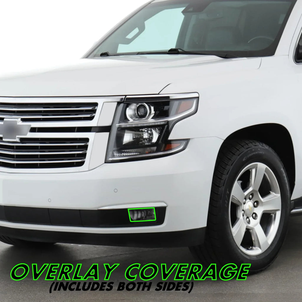 2015-2020 Chevrolet Suburban | Fog Light PreCut Tint Overlays