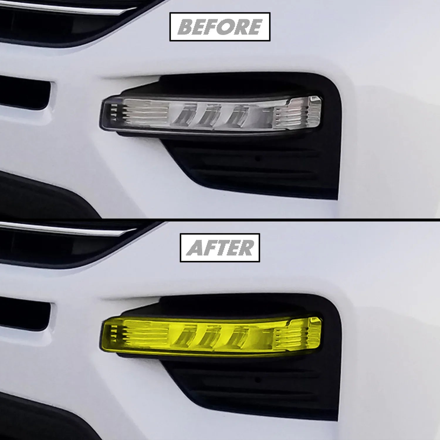 2020-2023 Ford Explorer | Fog Light PreCut Tint Overlays