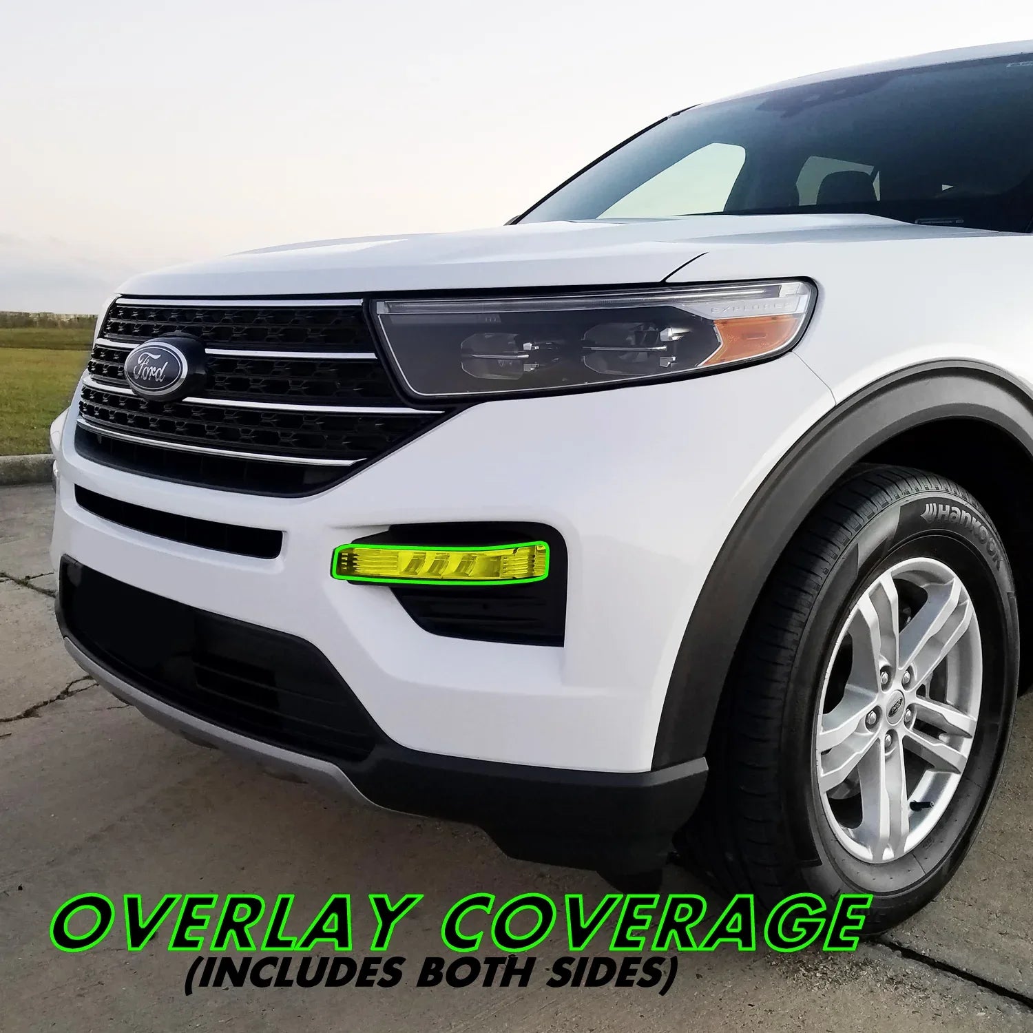 2020-2023 Ford Explorer | Fog Light PreCut Tint Overlays