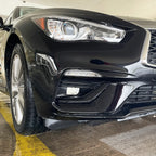 2018-2023 Infiniti Q50 | Fog Light Trim Chrome Delete PreCut Vinyl Wrap