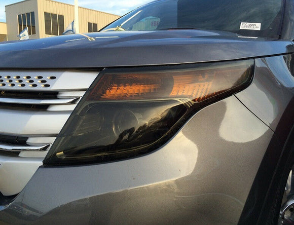 2011-2015 Ford Explorer | Headlight PreCut Tint Overlays