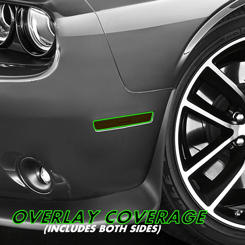 2015-2022 Dodge Challenger | Side Marker & Reflector PreCut Tint Overlays