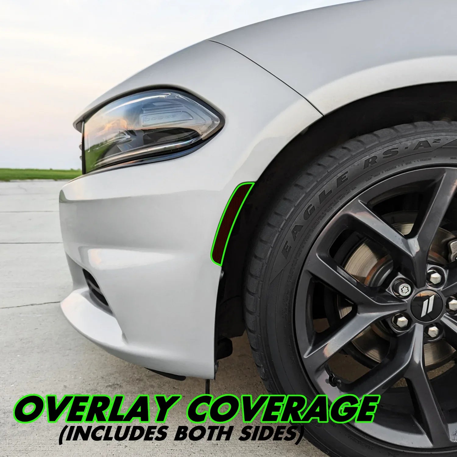 2015-2023 Dodge Charger | Side Marker PreCut Tint Overlays