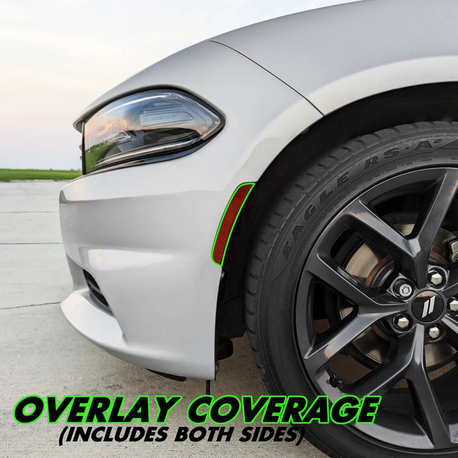 2015-2023 Dodge Charger | Side Marker PreCut Tint Overlays