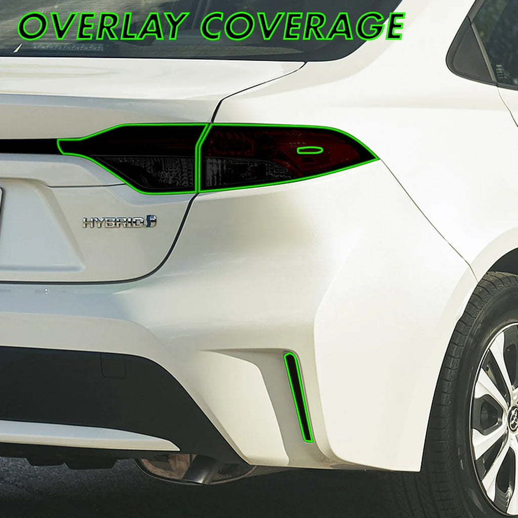 2020-2022 Toyota Corolla Sedan | Tail Light PreCut Tint Overlays