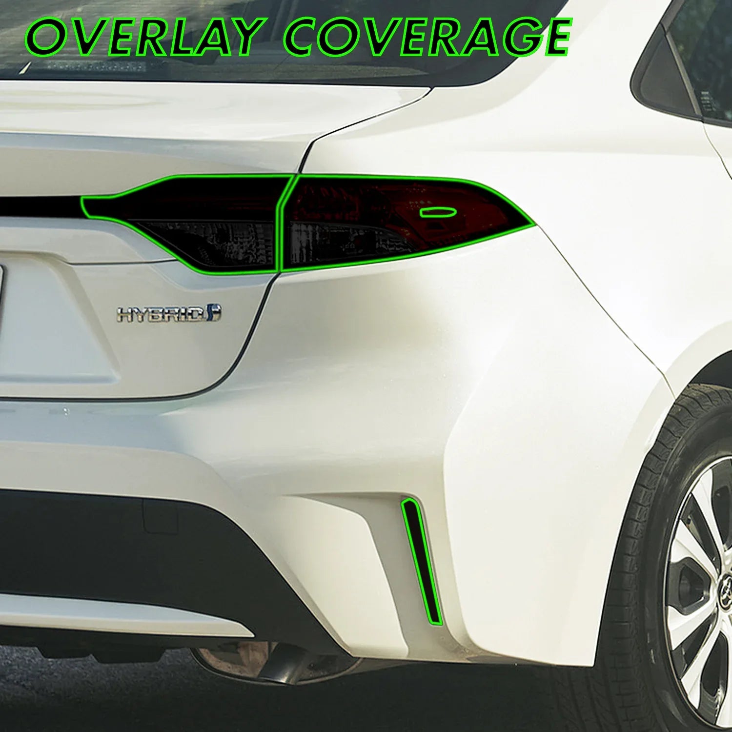 2020-2022 Toyota Corolla Sedan | Tail Light PreCut Tint Overlays