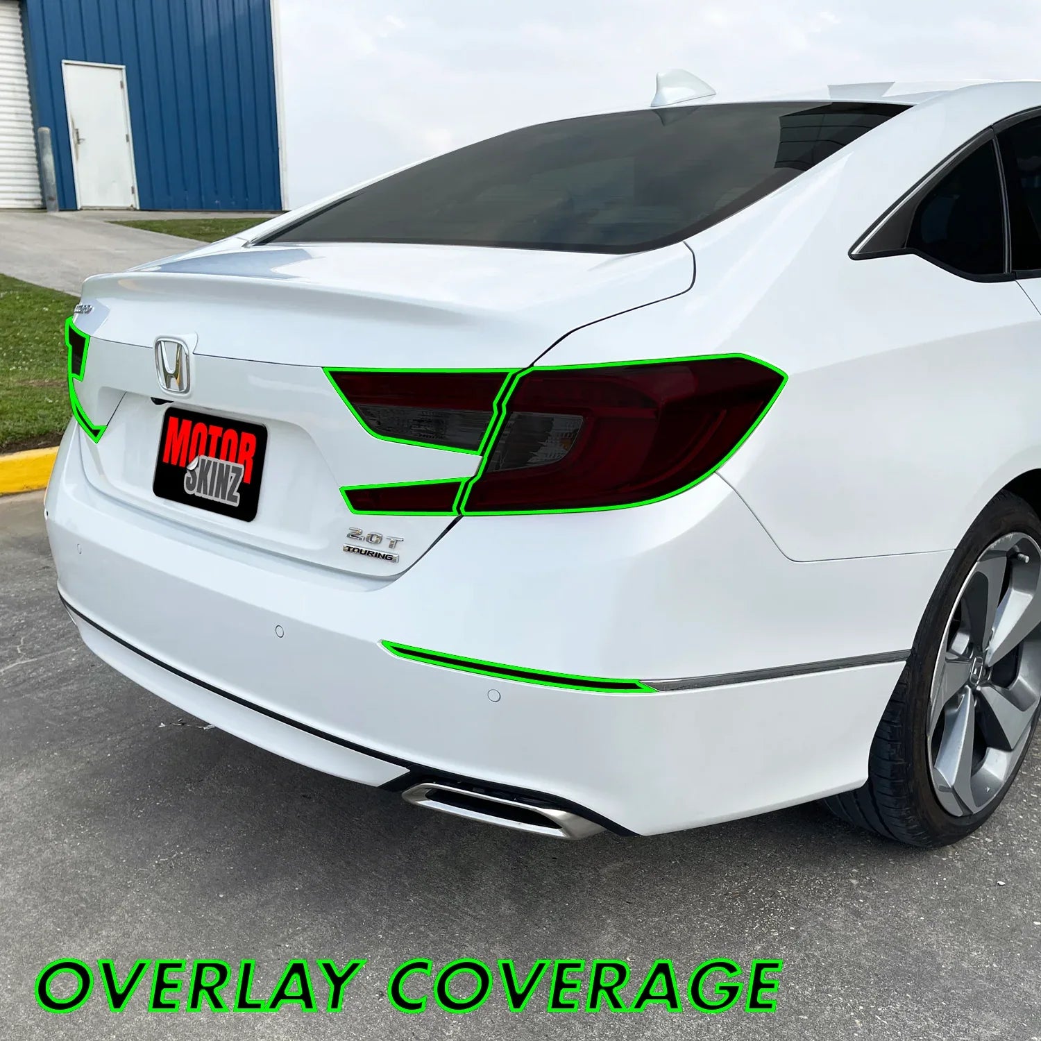 2018-2022 Honda Accord | Tail Light PreCut Tint Overlays