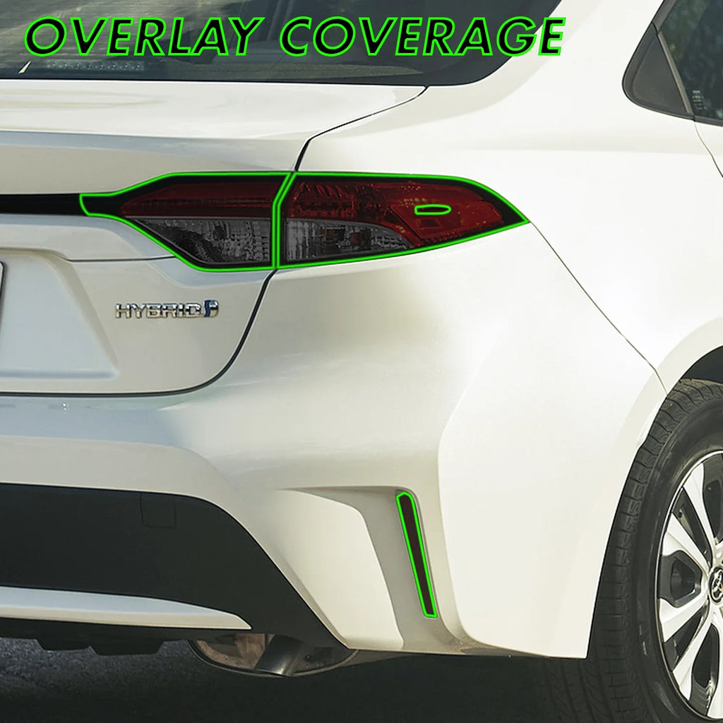 2020-2022 Toyota Corolla Sedan | Tail Light PreCut Tint Overlays