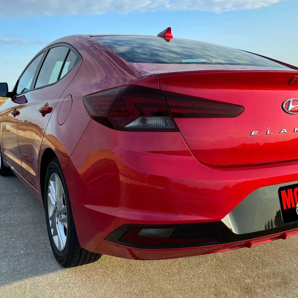 2019-2020 Hyundai Elantra | Tail Light PreCut Tint Overlays