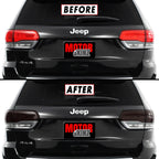 2014-2021 Jeep Grand Cherokee | Tail Light PreCut Tint Overlays