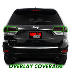 2014-2021 Jeep Grand Cherokee | Tail Light PreCut Tint Overlays