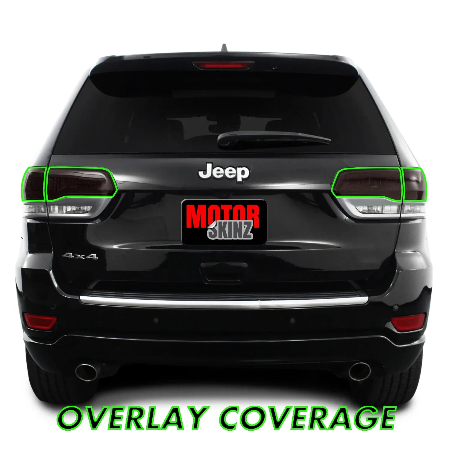 2014-2021 Jeep Grand Cherokee | Tail Light PreCut Tint Overlays