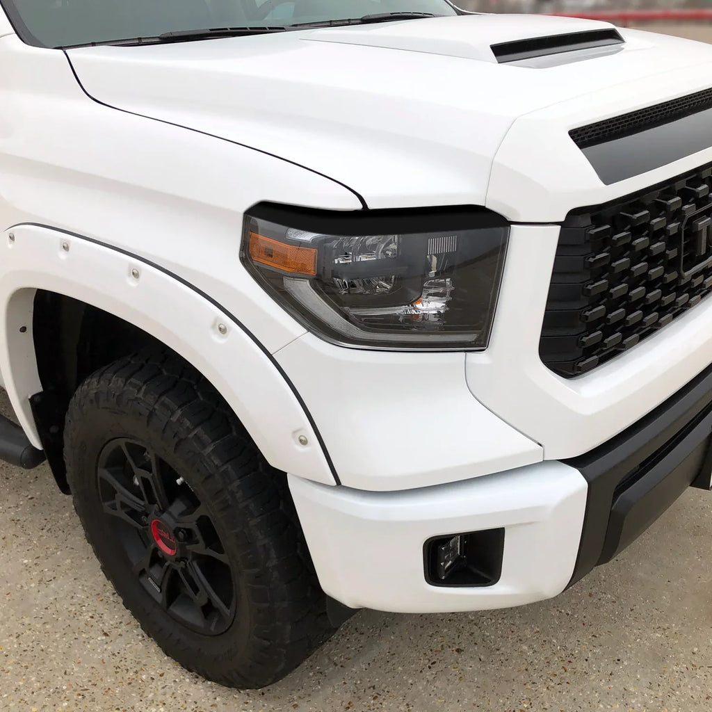 2014-2021 Toyota Tundra | Headlight Eyelid PreCut Tint Overlays