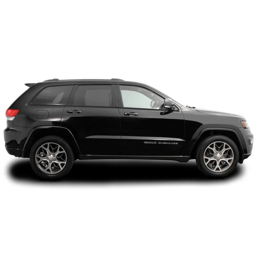 2011-2021 Jeep Grand Cherokee | Window Trim Chrome Delete PreCut Vinyl Wrap