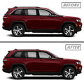 2022-2026 Jeep Grand Cherokee | Window Trim Chrome Delete PreCut Vinyl Wrap