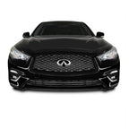 2018-2023 Infiniti Q50 | Front Grill Trim Chrome Delete PreCut Vinyl Wrap