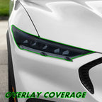 2021-2024 Ford Mustang Mach-E | Headlight PreCut Tint Overlays