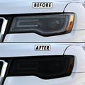 2014-2021 Jeep Grand Cherokee | Headlight PreCut Tint Overlays
