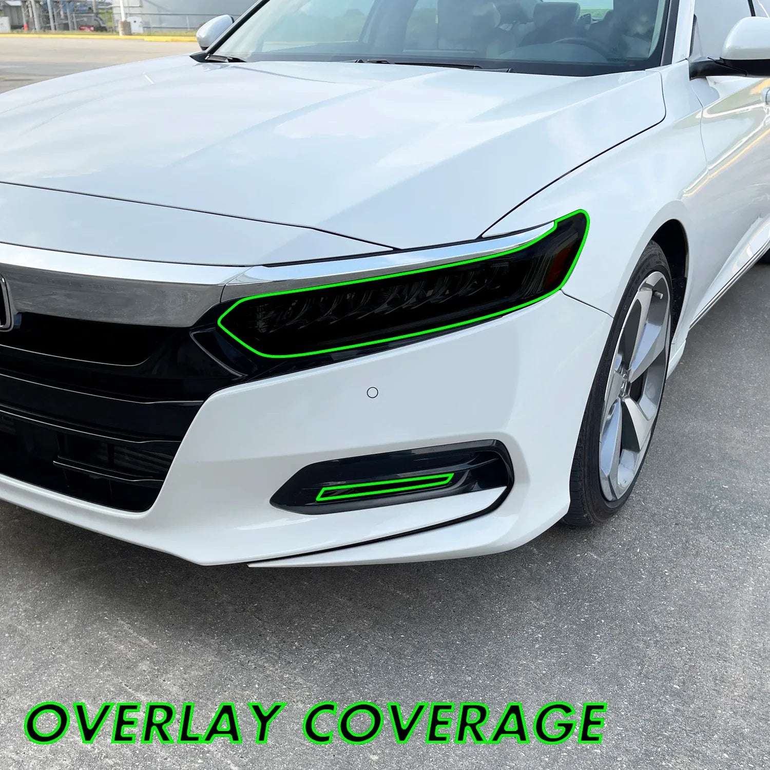 2018-2022 Honda Accord | Headlight PreCut Tint Overlays