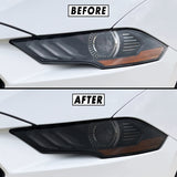 2018-2021 Ford Mustang | Headlight PreCut Tint Overlays